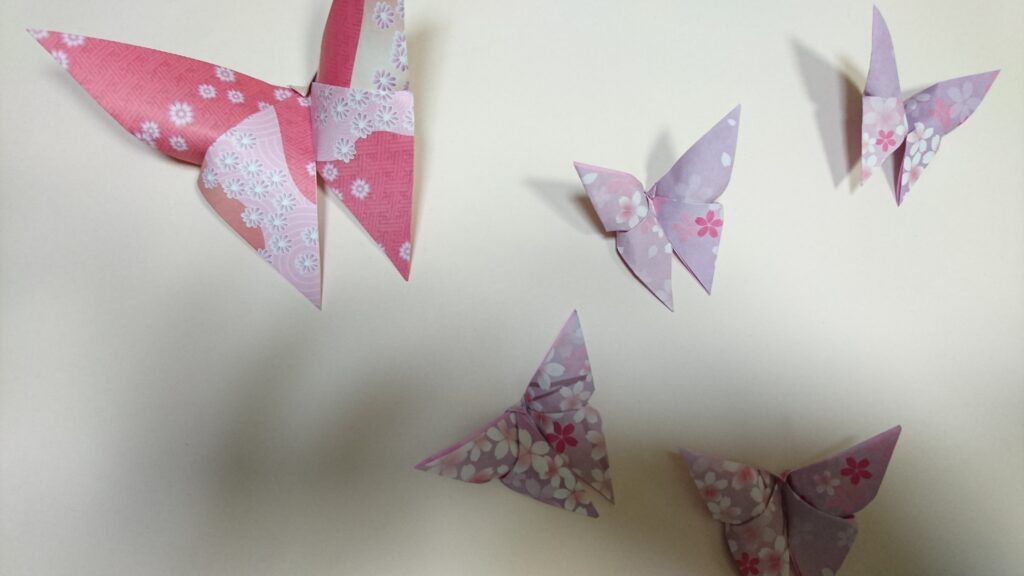 折り紙ちょうちょ立体の折り方♪簡単に子どもが作れ箸置きにもなる作り方は？